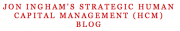 Jon Ingham's Strategic HCM Blog